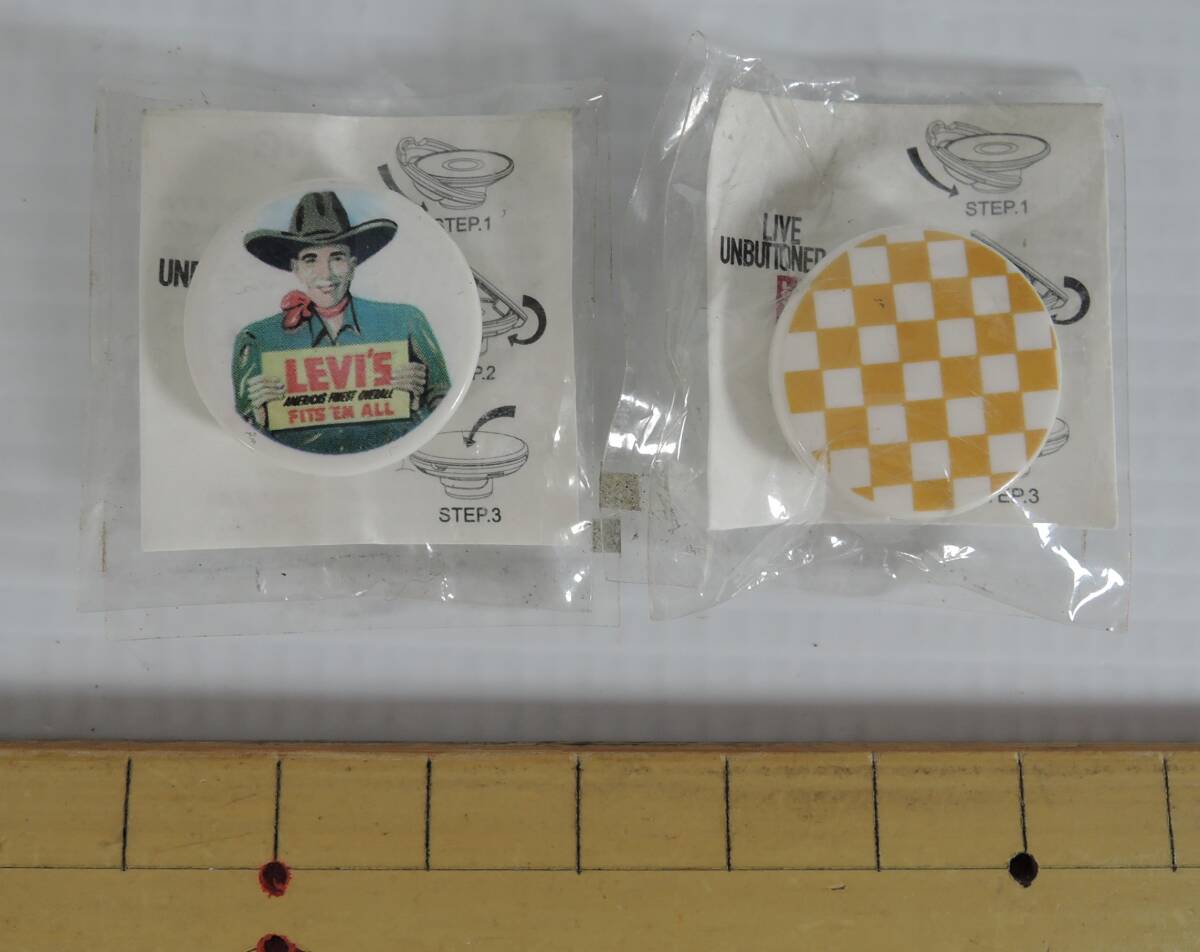 ☆08E■リーバイス トップボタンケース 2個■未使用拍卖