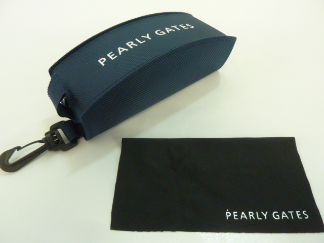 T787 新品 PEARLY GATES パーリーゲイツ メガネケース サングラスケース ゴルフ用品 メガネ拭き付 フック付 眼鏡 ケース GOLF拍卖