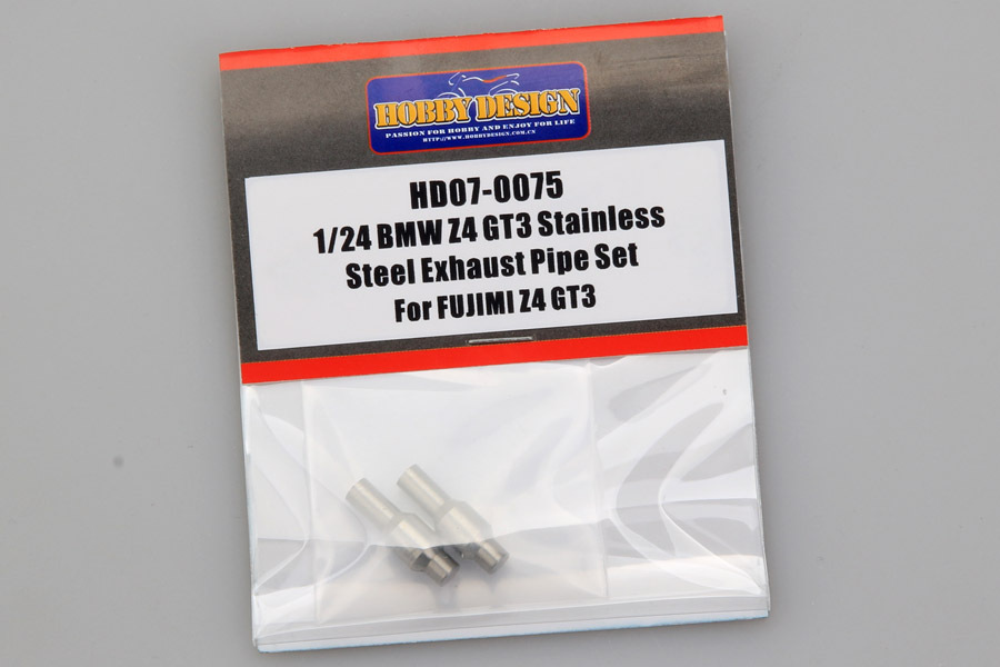 ホビーデザイン HD07-0075 1/24 BMW Z4 GT3 ステンレス エキゾーストパイプ セット (フジミ用)拍卖