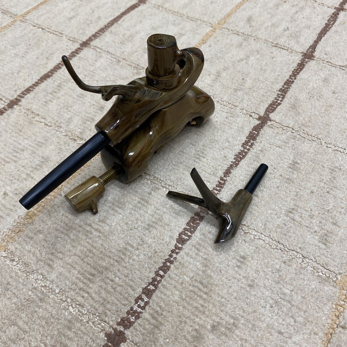 松村作 万力 枕セット 100円スタート売り切り拍卖