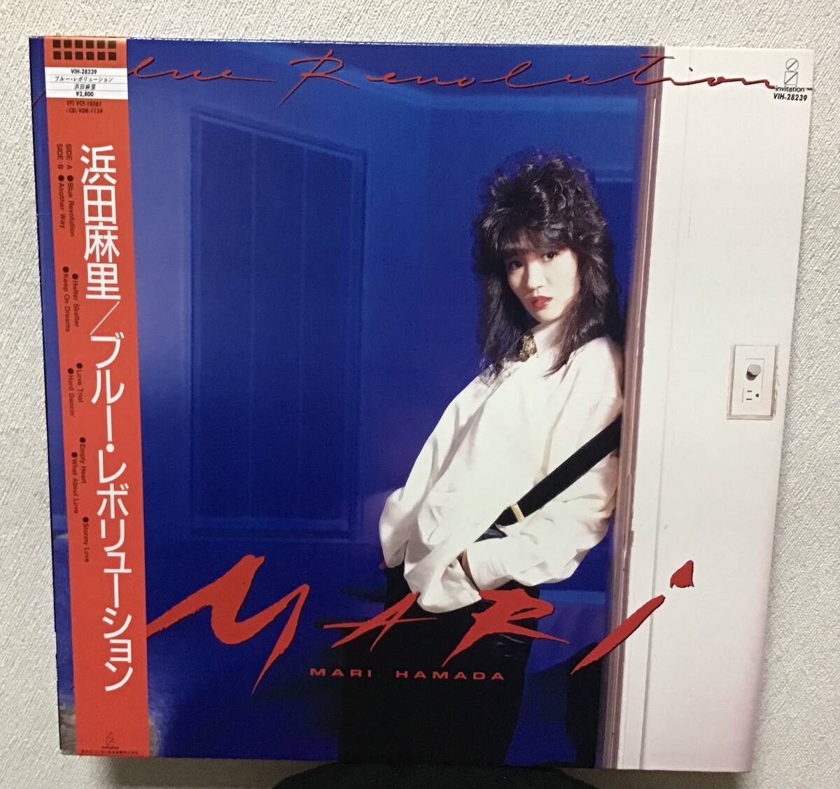 レコード◆浜田麻里 ブルー・レボリューション拍卖