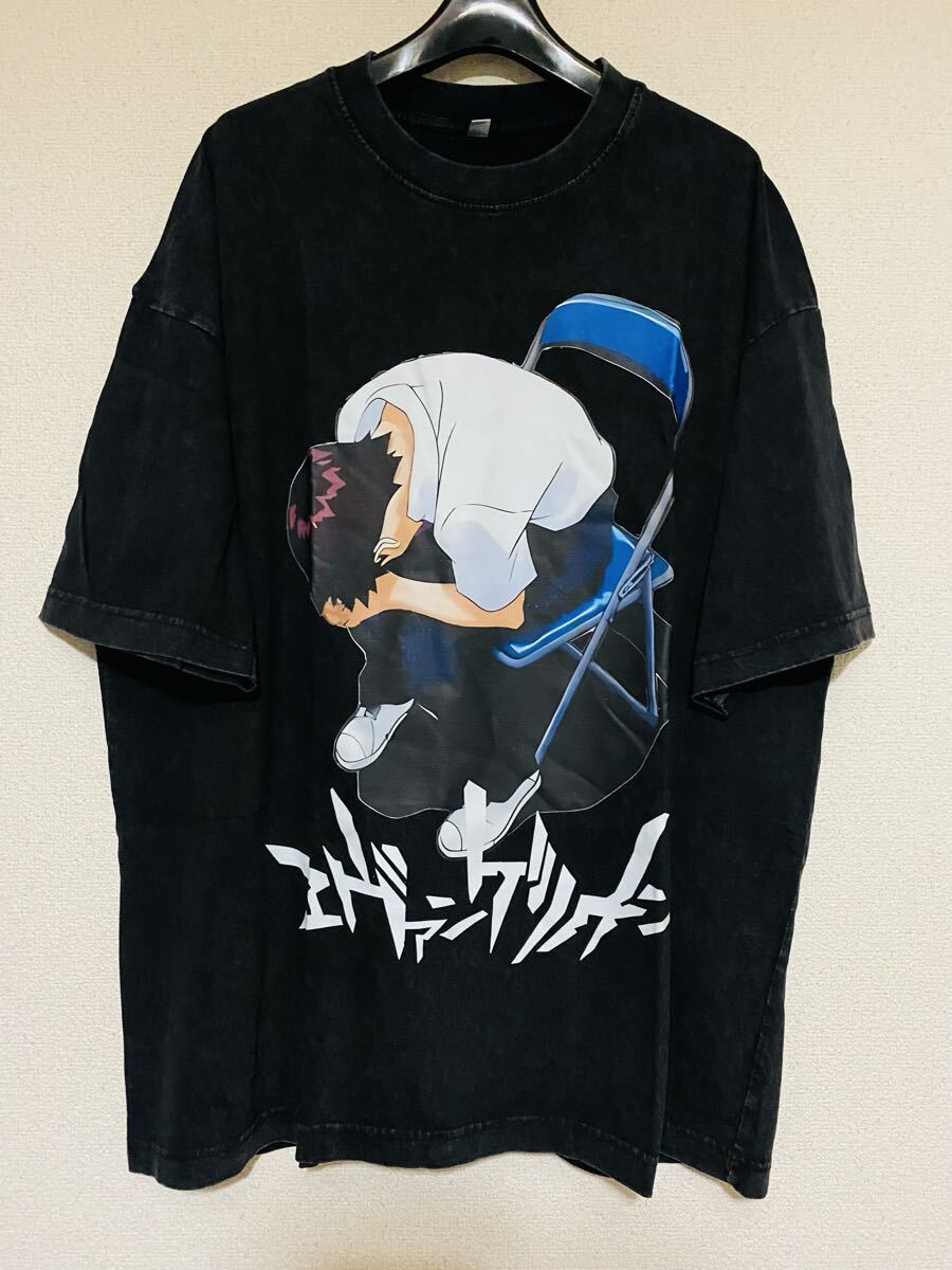 エヴァンゲリオン 碇シンジ Tシャツ XL 新品未使用 evangelion拍卖