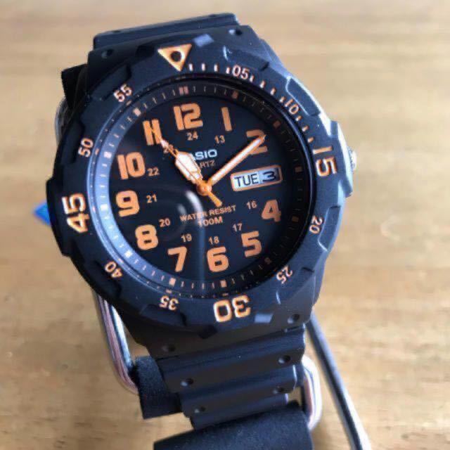 【新品】【箱無し】カシオ CASIO ダイバールック メンズ 腕時計 MRW-200H-4B ブラック拍卖