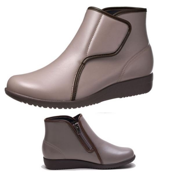 痛くない 柔らか 25.0 アサヒ 快歩主義 L175 BG 濡れてもOK!幅広 外反母趾 ストレッチ 婦人 レディース デイサービス ショートブーツ拍卖