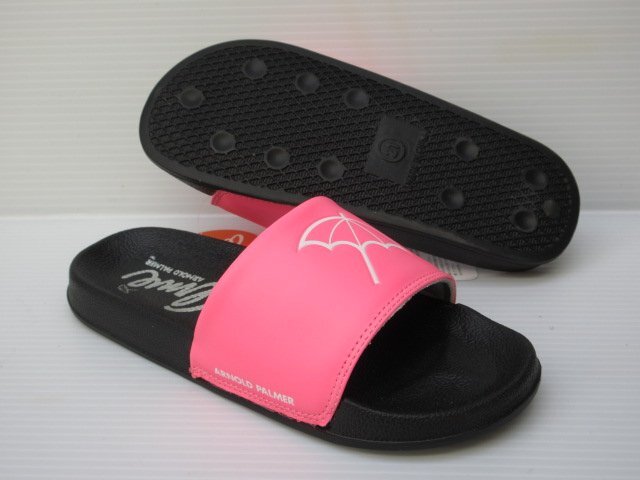 即決 20cm 水濡れOK アーノルドパーマー AN5602 PK ARNOLD PALMER キッズ ジュニア スライド シャワー ビーチ サンダル スリッパ プール拍卖