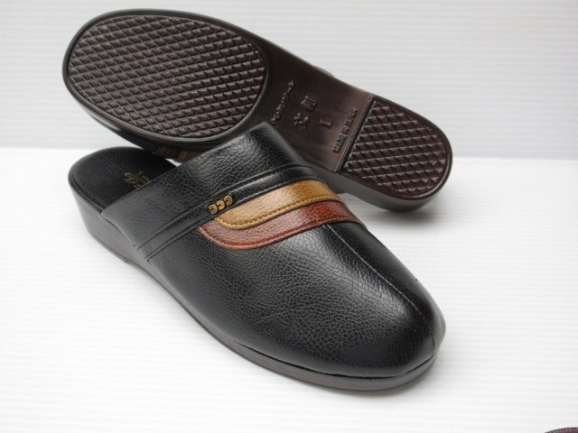 即決 防寒 モード 文和 2700 黒 L Bunwa 前かぶり つま先カバー 日本製 4E 婦人 レディース オフィス 事務所 履き サンダル つっか拍卖