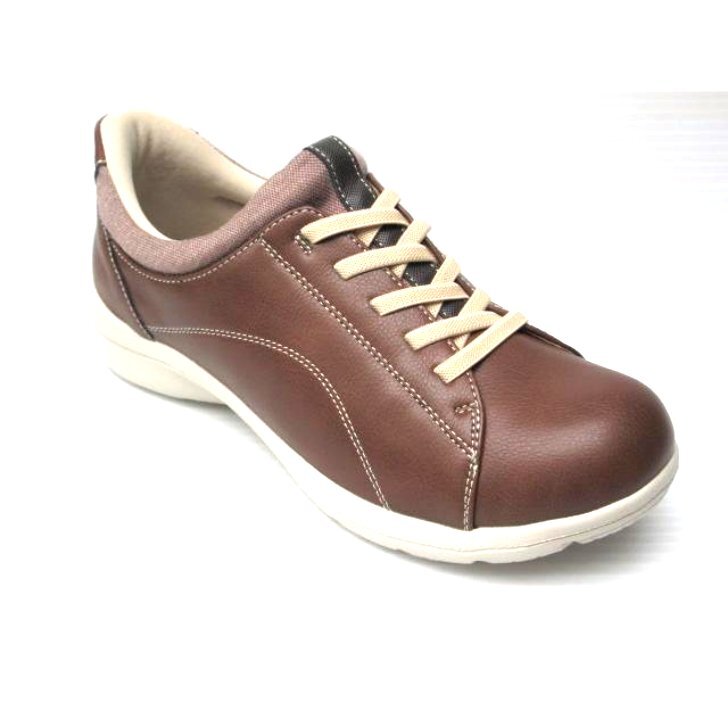 濡れに強い 超軽量170g スリッポン 23.5 SUGUHA 1185 ブラウン 婦人 レディース スニーカー ウォーキングシューズカジュアル 旅行 普段履き拍卖