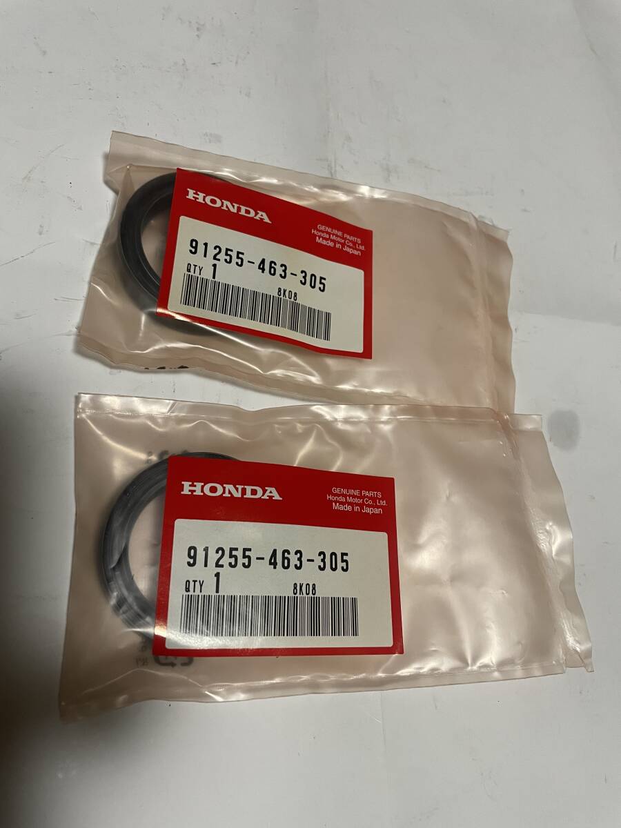 ホンダ純正CB750F FCフロントフォークのオイルシール左右 新品未使用 保管品拍卖