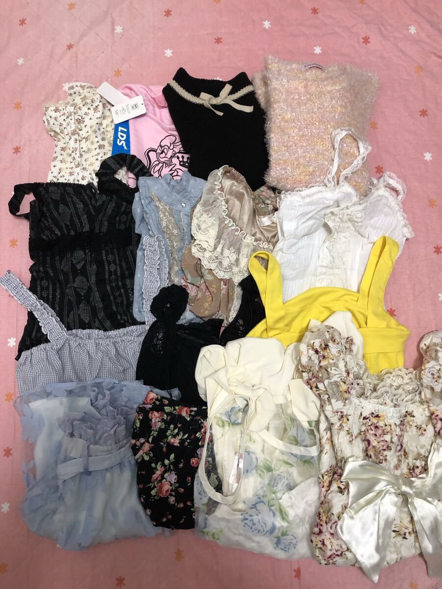 姫系 綺麗系 ロリータ リズリサ アクシーズファム など15点セット拍卖