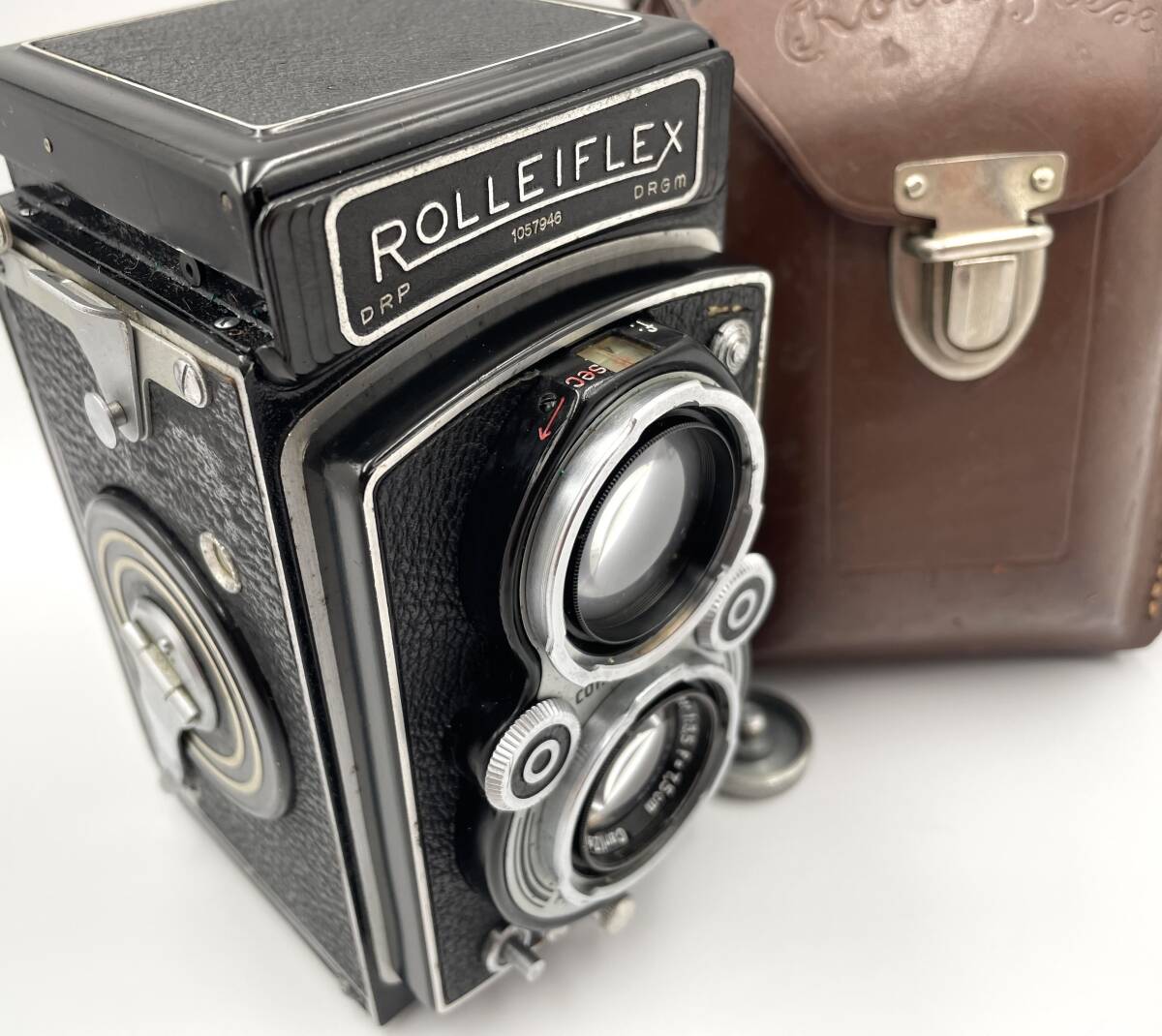 ROLLEIFLEX 75mm 1:3.5 ケース 付 ローライフレックス rollei rolleiflex 75 3.5拍卖
