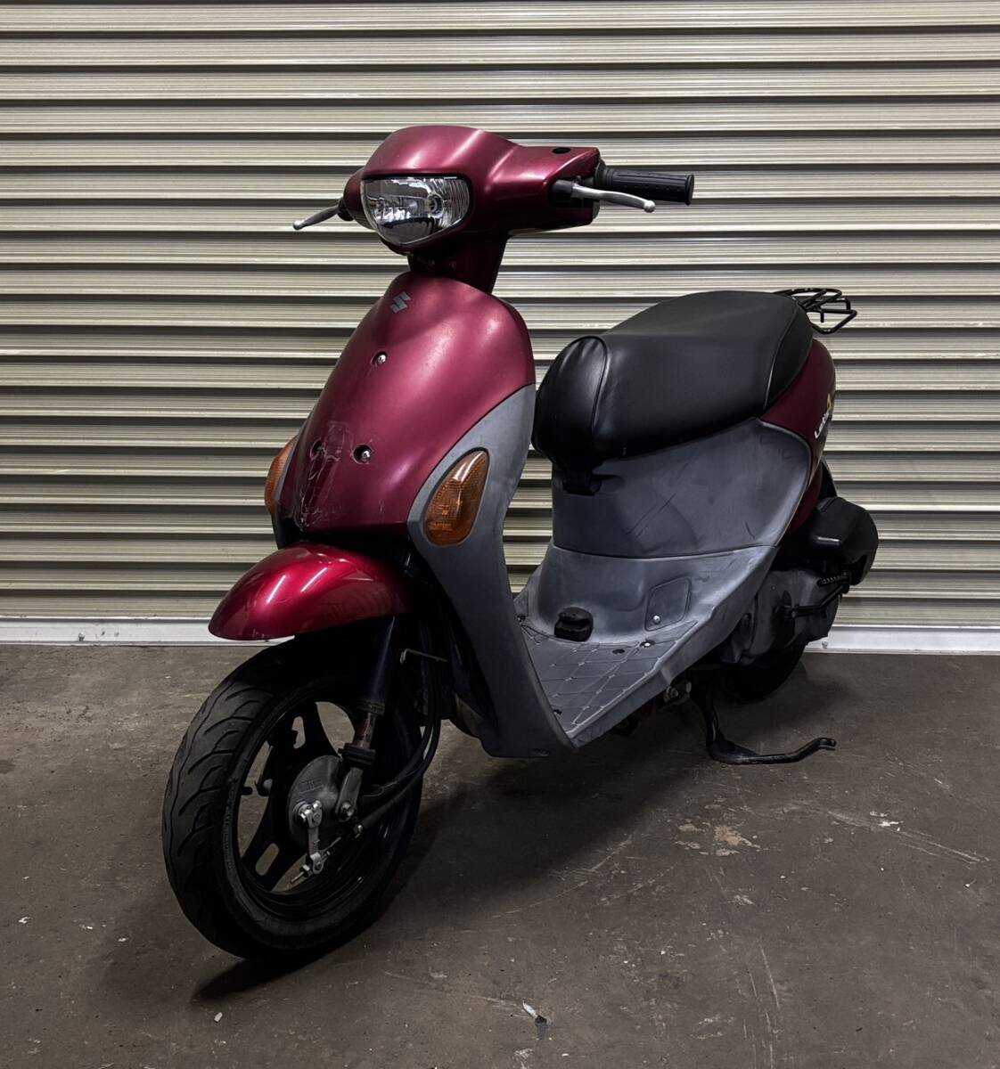 ☆手渡しのみ☆実働現状ベース車・スズキ・レッツ4・4ストインジェクション車・CA45A拍卖