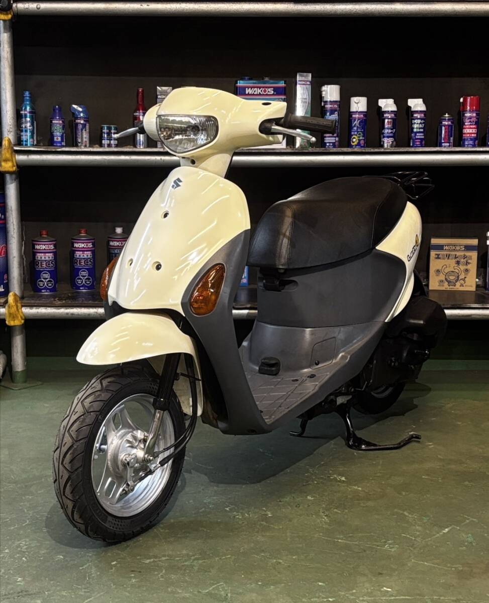 引き取り限定愛川町より!整備済み新品部品多数!自賠責2年付きレッツ4!拍卖