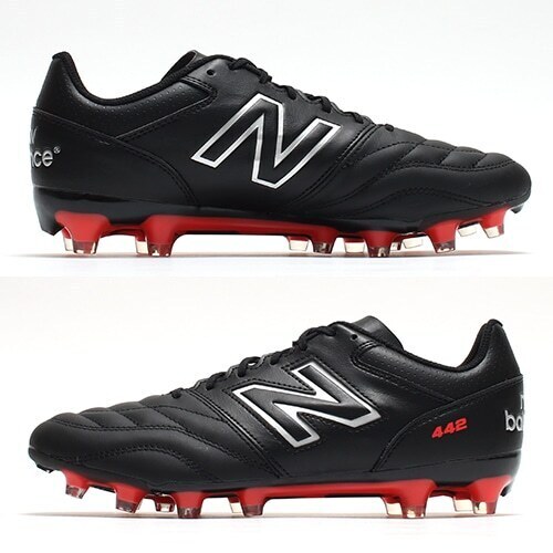 1・スピード発送 新品未使用 New Balance(ニューバランス) 442 V2 TEAM HG 2E対応 サッカー スパイク MS42HBK2(BK)26.5CM拍卖