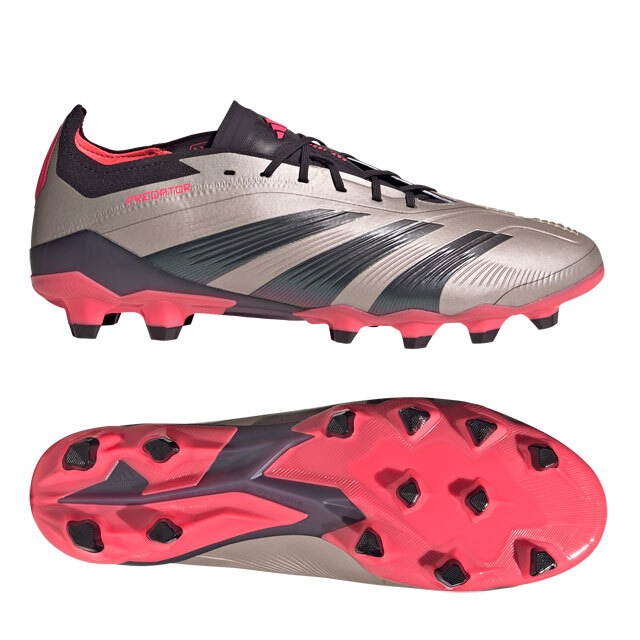 1・スピード発送 新品未使用 adidas PREDATOR Elite HG/AG トップモデル スパイク IH5922(プラチナメタリック/ターボ)26.5CM拍卖