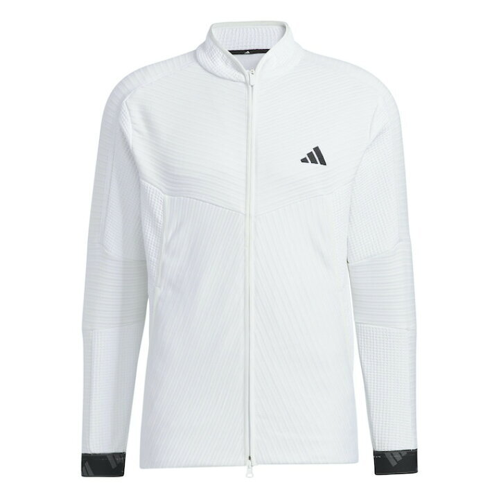 1・スピード発送 新品未使用 adidas Golf(アディダスゴルフ) 秋冬 COLD. RDY ファブリックミックス 保温ジャケット MKS28(WHITE)L拍卖