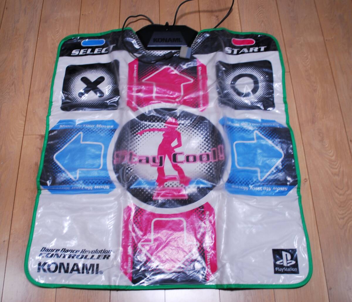 プレイステーション PS KONAMI コナミ ダンスダンスレボリューション 専用コントローラー 動作未確認 ジャンク/検索用 当時物【11025】拍卖