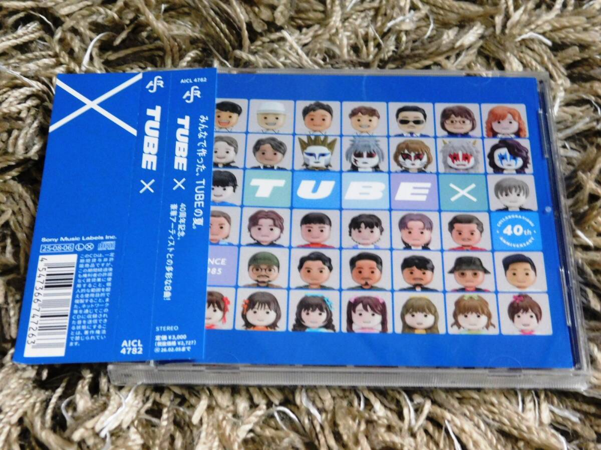 ■ TUBE× 40周年記念コラボレーションアルバム CD THE ALFEE 広瀬香美 近藤真彦 織田哲郎 DA PUMP FRUITS ZIPPER GACKT 聖飢魔Ⅱ拍卖