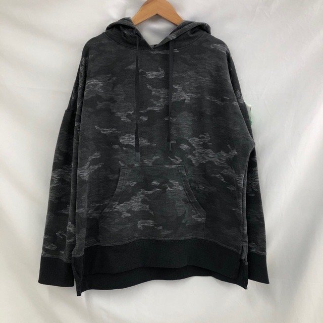 C418 アスレチックワークス L アメリカ古着 長袖 リアルツリーカモ柄 パーカー グレー ATHLETIC WORKS メンズ拍卖