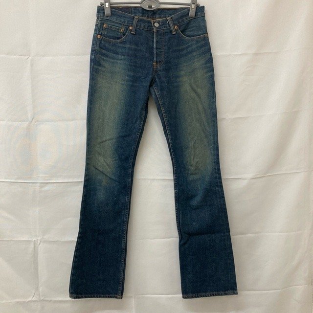 D122 リーバイス W30L33 古着 日本製 577 コットン デニムパンツ インディゴブルー系 LEVI’S メンズ拍卖