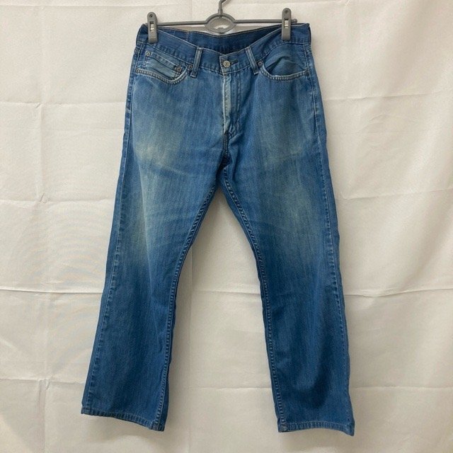 D117 リーバイス W34L30 アメリカ古着 バングラデシュ製 514 コットンテンセル デニムパンツ ブルー LEVI’S メンズ拍卖