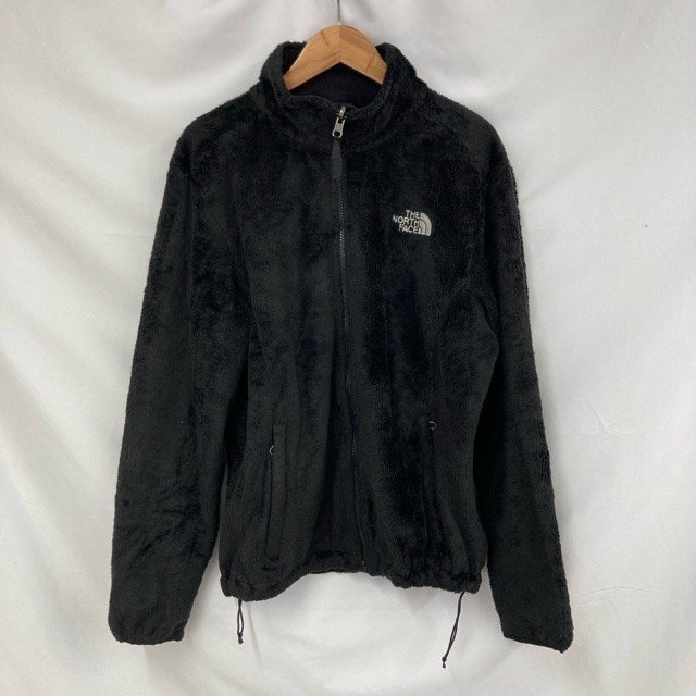 D389 ザノースフェイス M アメリカ古着 ポリエステル フリース ジャケット ブラック THE NORTH FACE レディース拍卖