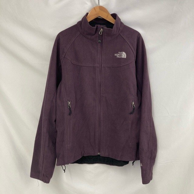 A514 ザノースフェイス L アメリカ古着 ポリエステル フリースジャケット パープル系 THE NORTH FACE レディース拍卖