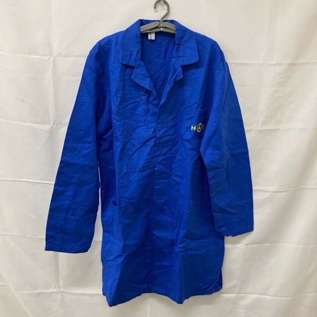 B838 トニーB フレンチワーク T54 ユーロ古着 フランス製 コットン ショップコート ブルー Henry B メンズ拍卖