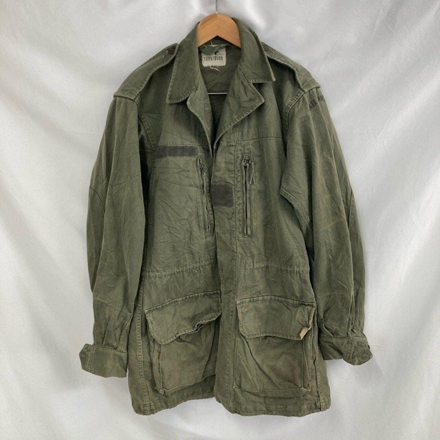 B776 フランス軍 92L ユーロ古着 1974年 フィールドジャケット コットン カーキ メンズ拍卖