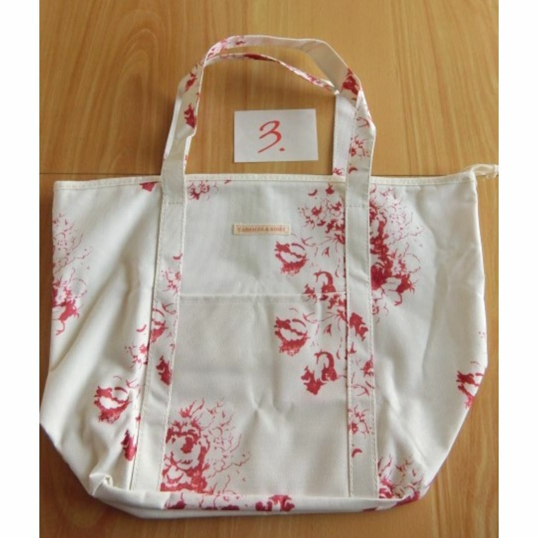 ③新品!Cabbages & Roses キャベジス&ローゼストートバッグ付録拍卖