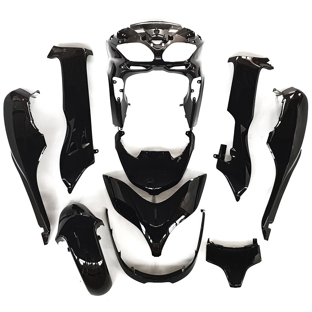 ホンダ フォルツァMF08-Z/X 外装カウル 10点セット 黒色拍卖