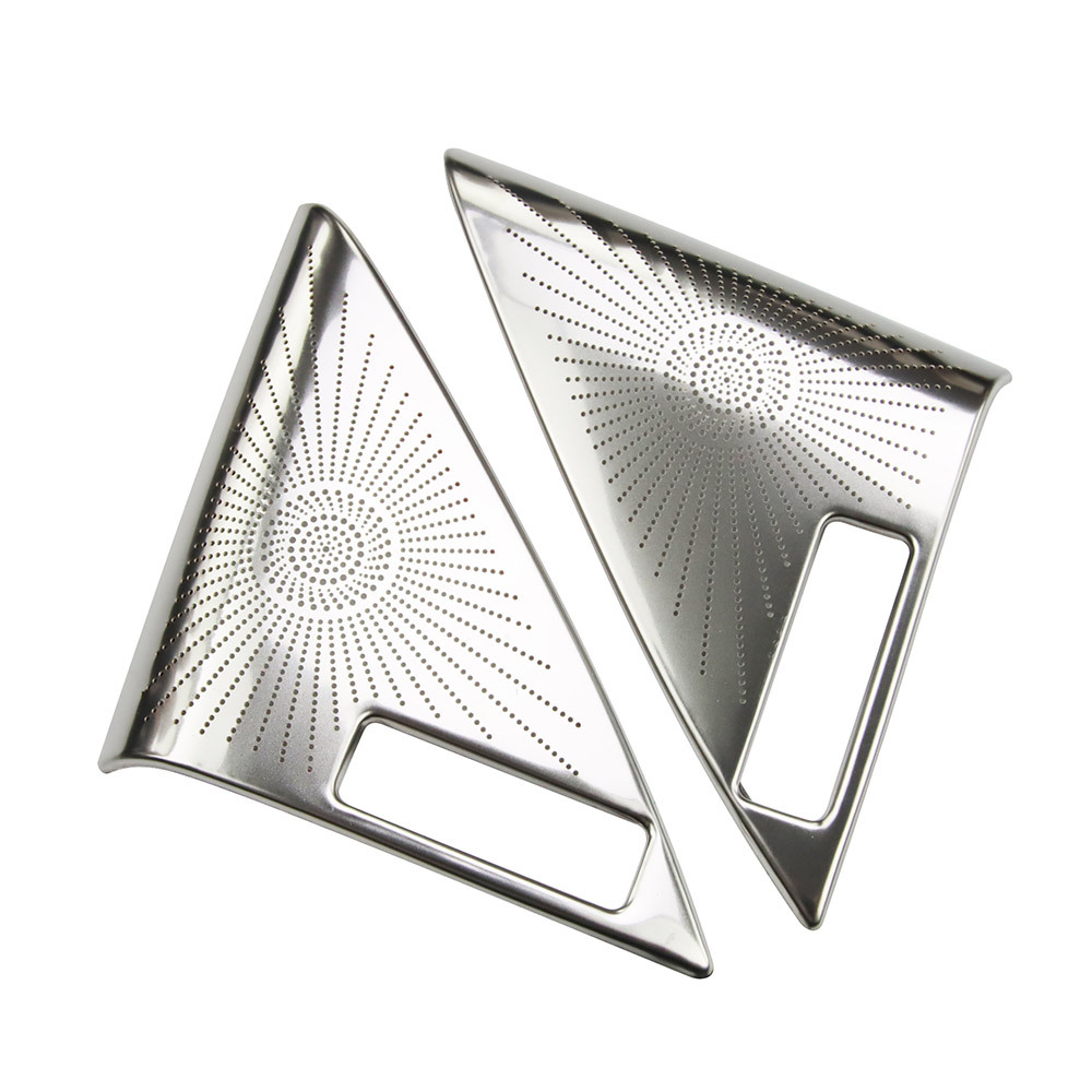 マツダ CX-90 CX-80 CX-60 Aピラースピーカーカバー ガーニッシュ 内装アクセサリー カスタムパーツ ドレスアップ 銀色拍卖