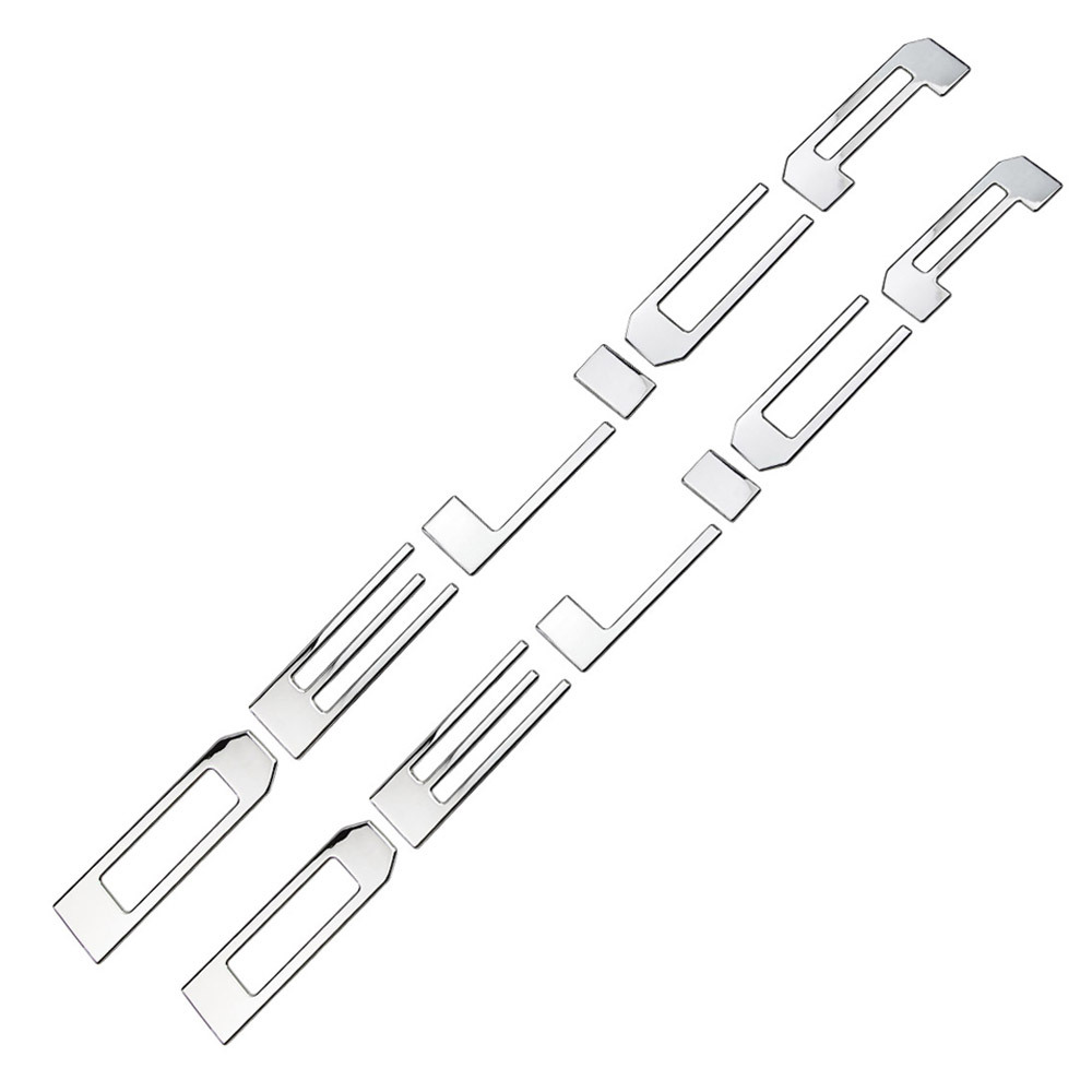 新型 デリカミニ 30系 フロント&リア バンパー エンブレム DELICA MINI ロゴ ステッカー 鏡面 12枚@@拍卖