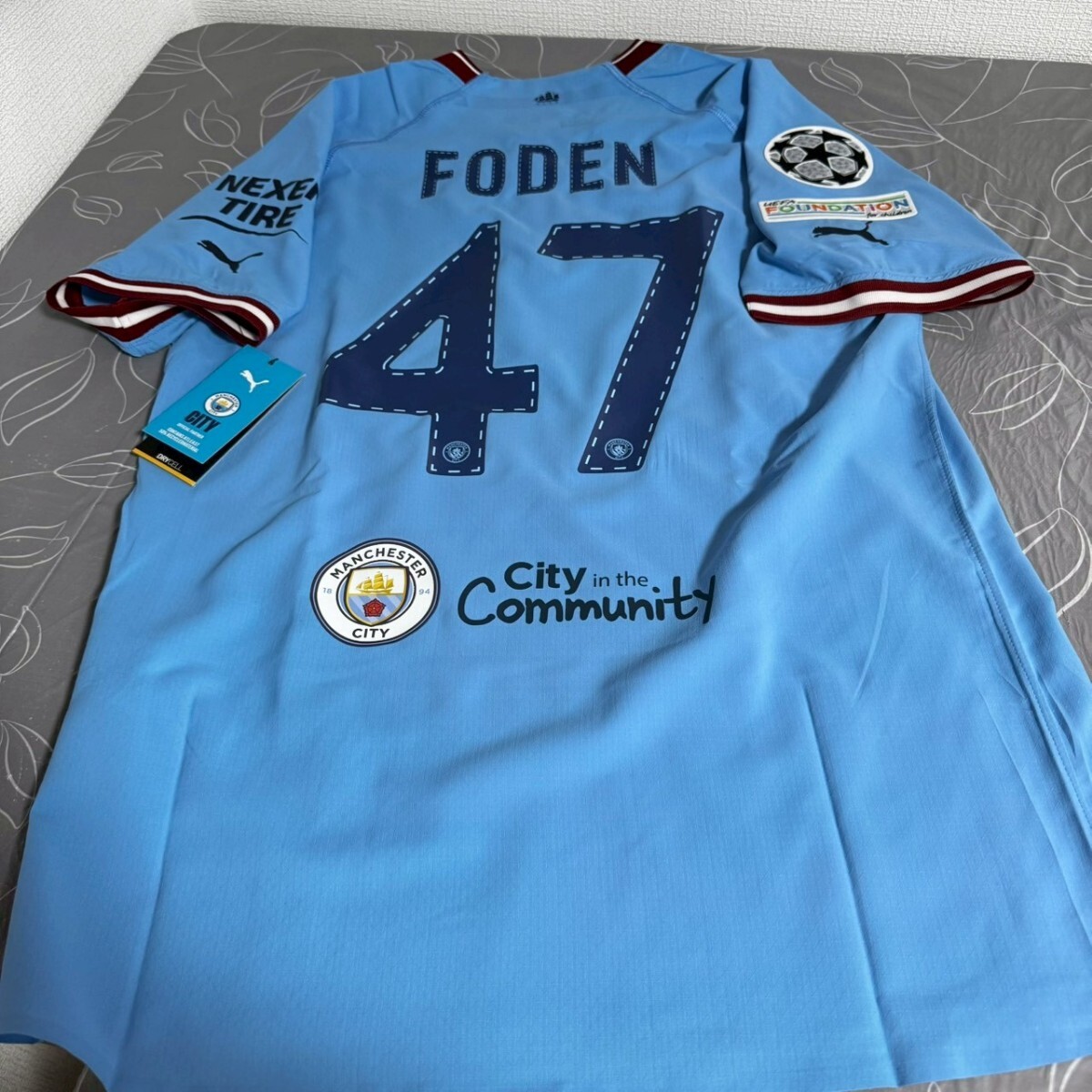 フィル・フォーデン オーセンティック マンチェスター・シティ ウェア ユニフォーム 拍卖