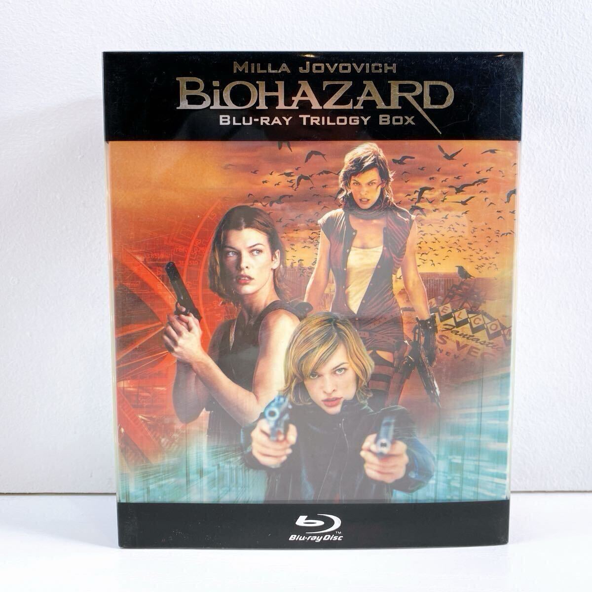 304【中古】BIOHAZARD Blu-ray TRILOGY BOX バイオハザード スペシャル ブルーレイ トリロジーBOX ブルーレイディスク 3枚セット 現状品拍卖