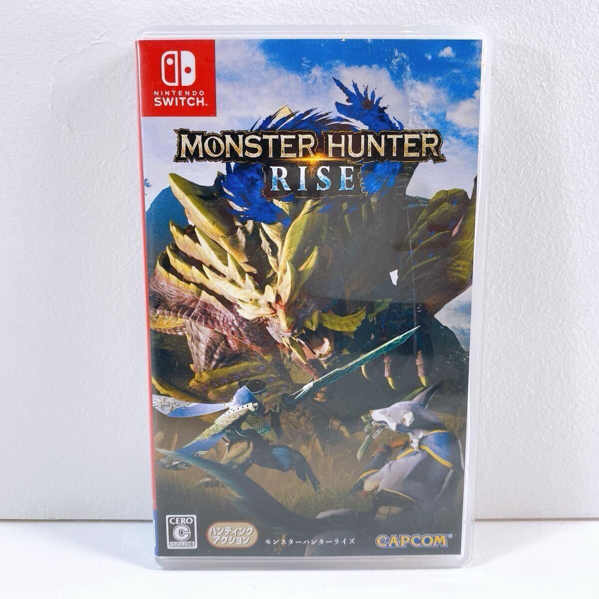 352【中古】Nintendo Switch MONSTER HUNTER RISE モンハン 任天堂 ニンテンドー スイッチソフト 現状品拍卖