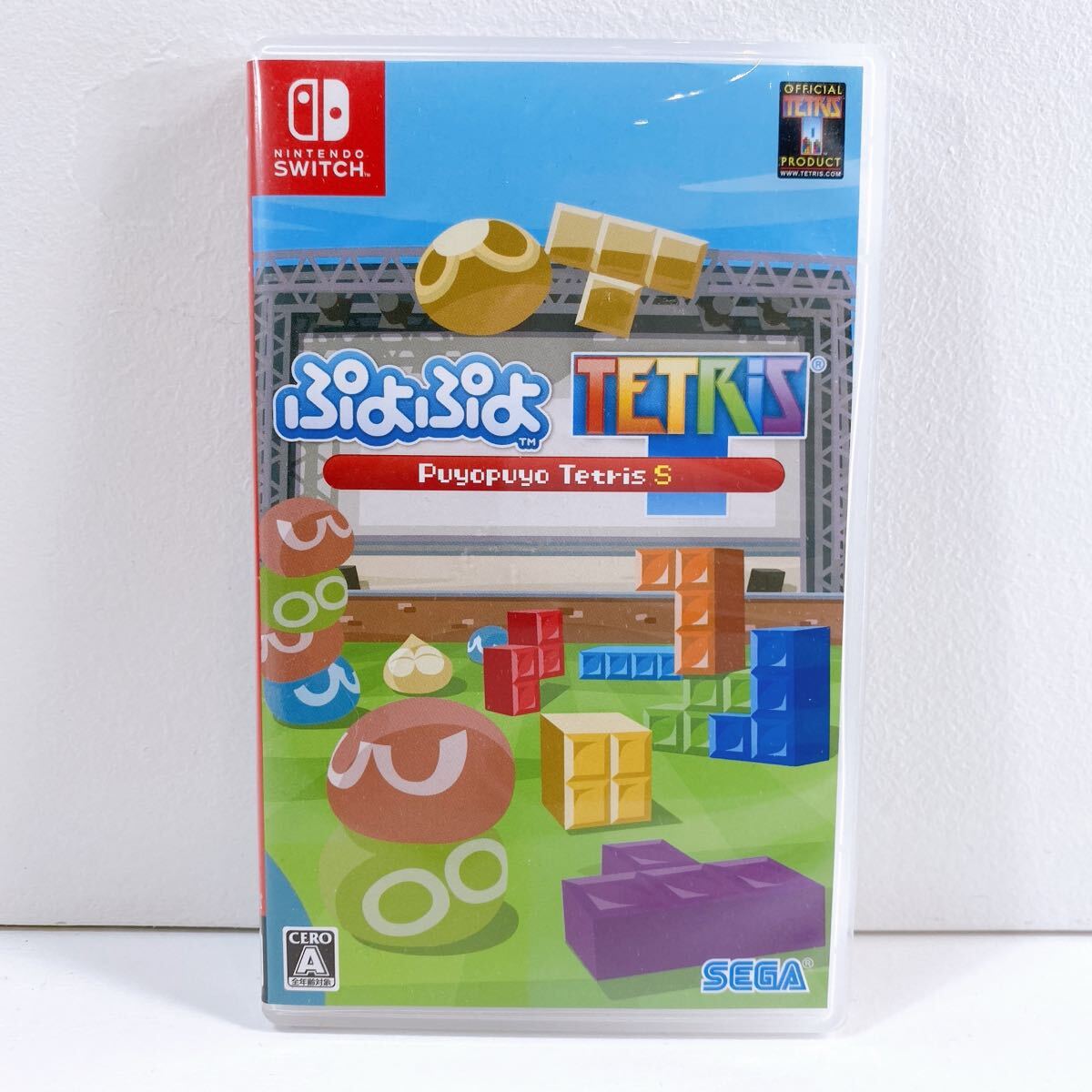 353【中古】Nintendo Switch ぷよぷよテトリス S 任天堂 ニンテンドー スイッチソフト 現状品拍卖