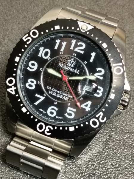 稼働 MARSHAL マーシャル メンズ 時計 クォーツ 中古 拍卖