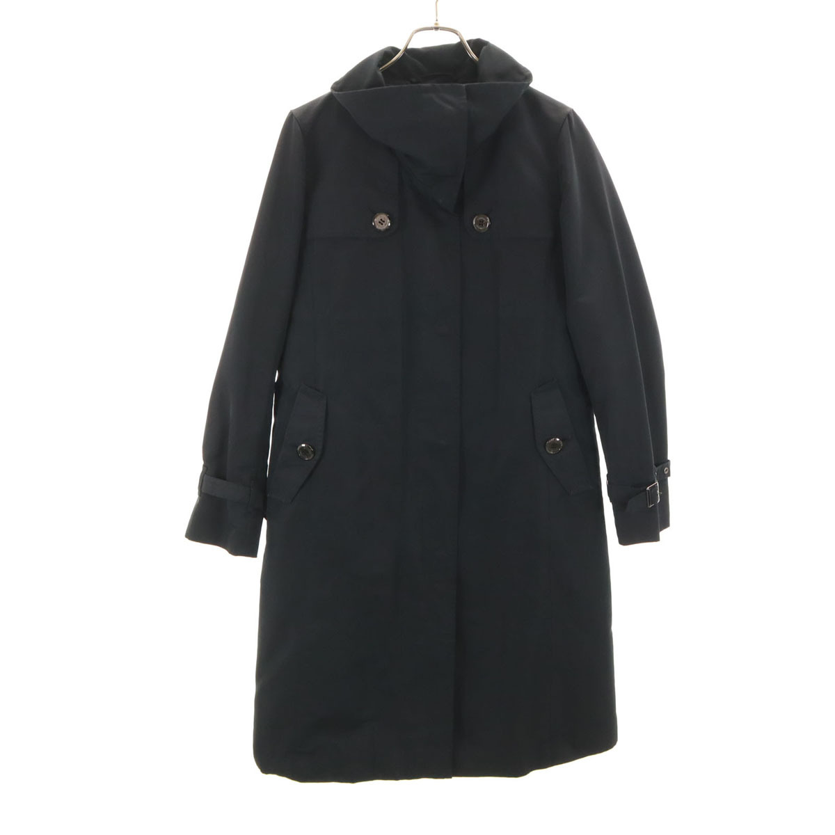 BURBERRY LONDON バーバリーロンドン コート 40 ブラック ベストライナー付き 三陽商会 レディース拍卖