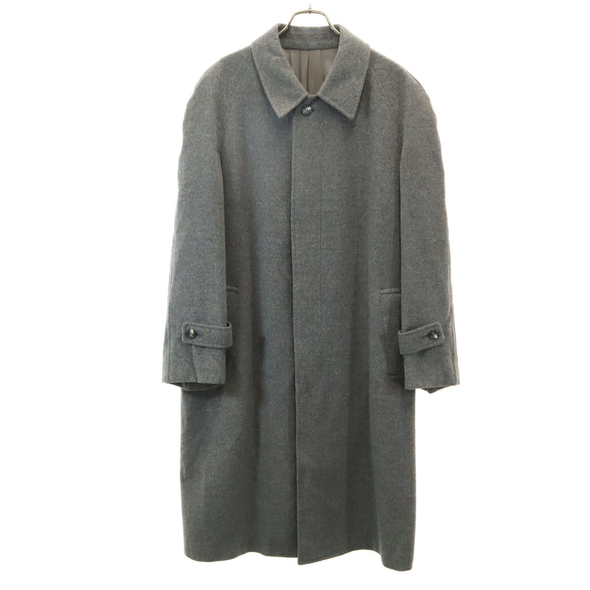 Christian Dior MONSIEUR クリスチャンディオール ムッシュ 90s オールド ステンカラーコート M グレー メンズ拍卖