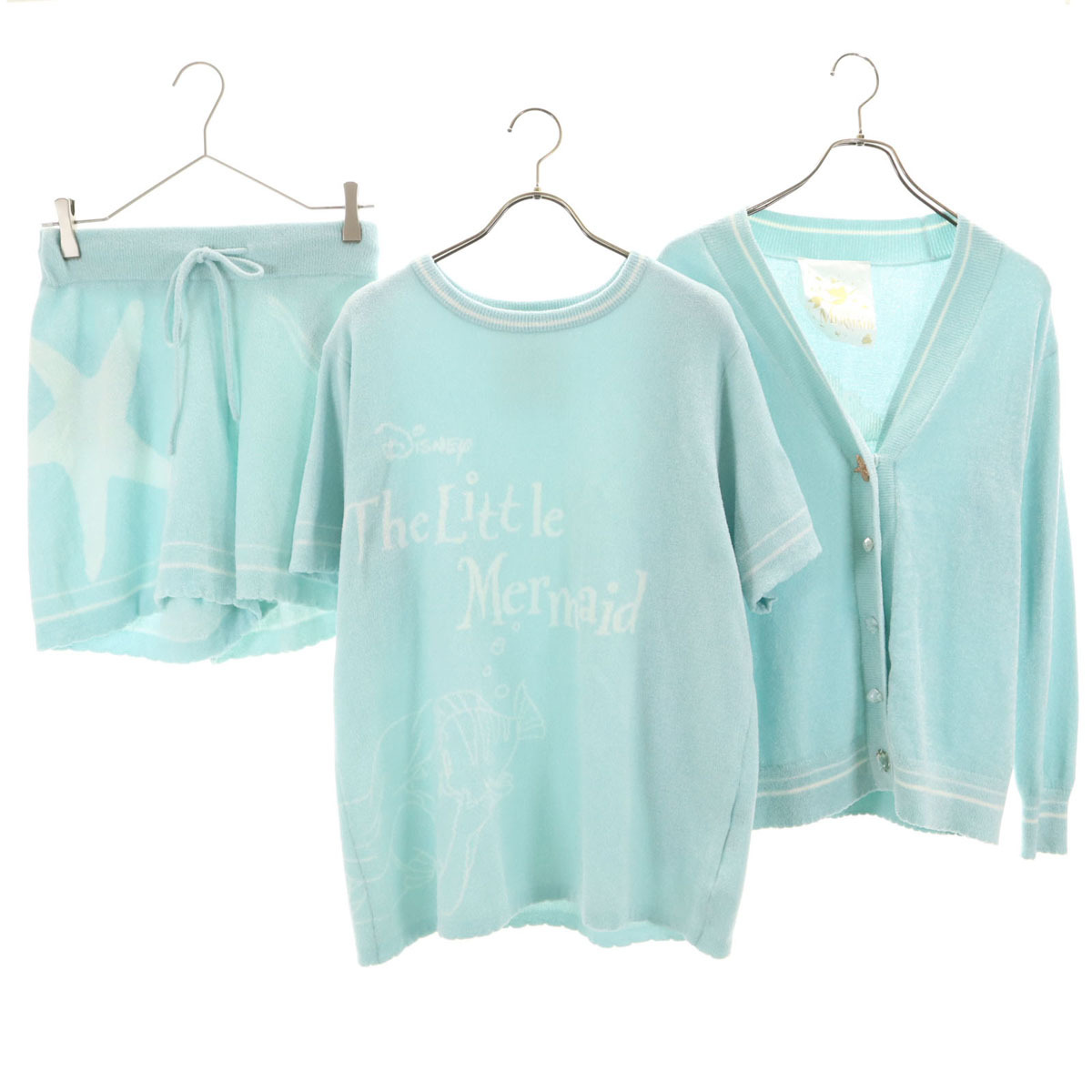 SNIDEL HOME スナイデル ホーム Disney ディズニー コラボ 長袖 ルームウェア 上下セットアップ レディース拍卖