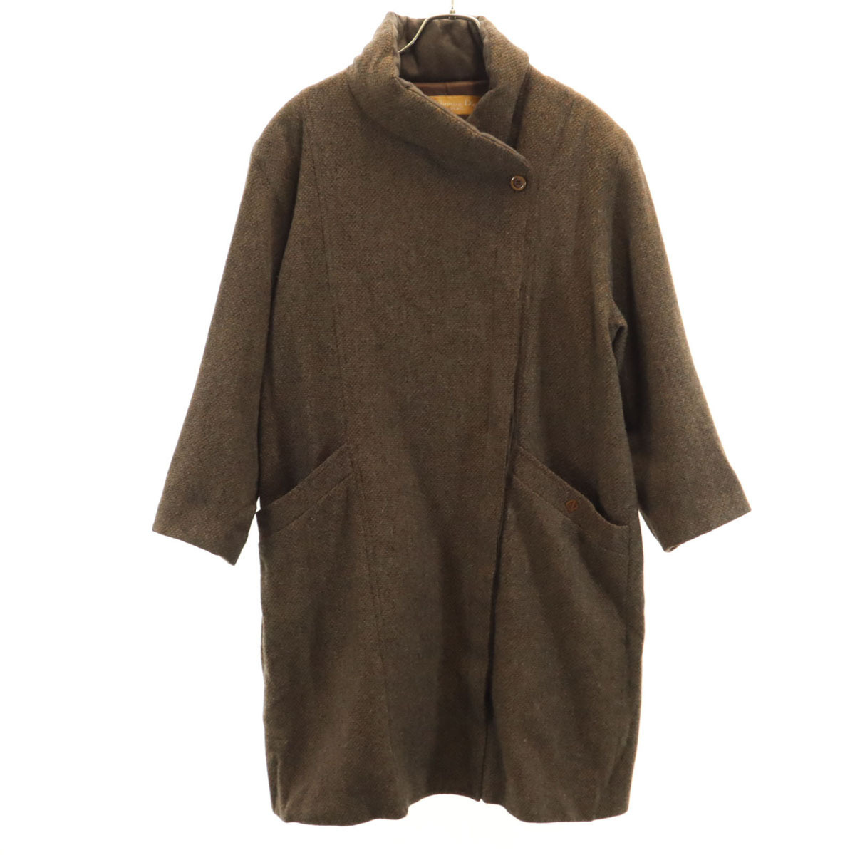 Christian Dior SPORTS クリスチャンディオール スポーツ 90s ウールブレンド オールド コート M ブラウン系 レディース拍卖