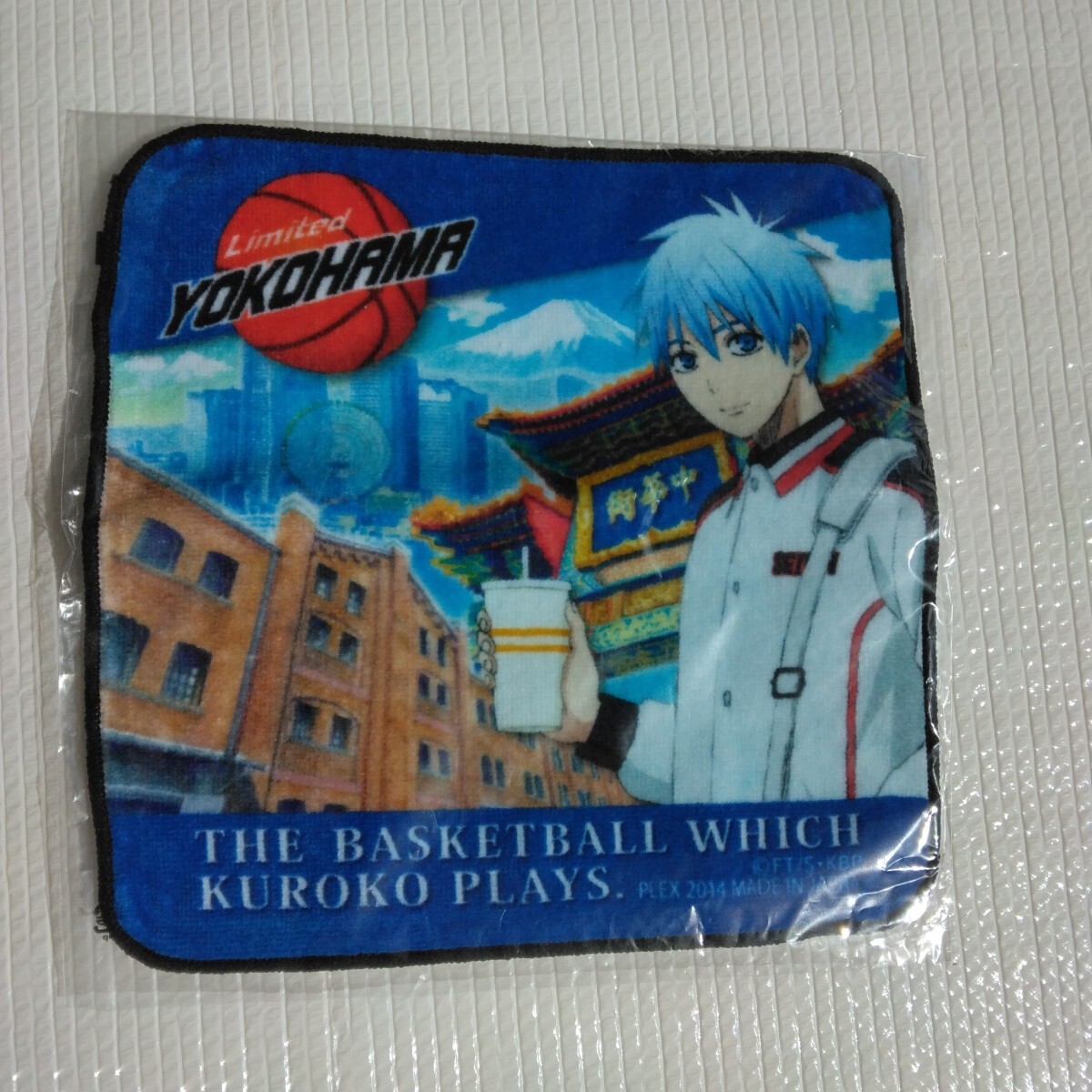 【未開封】黒子のバスケ 横浜限定 プチタオル 黒子テツヤ ハンカチ ミニタオル A拍卖