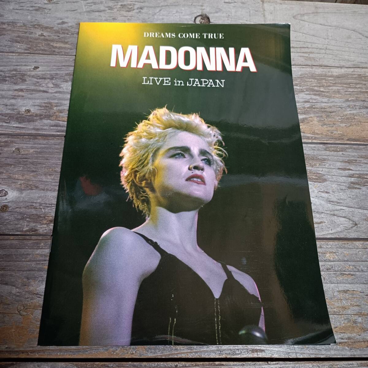 LD30-1 マドンナ パンフレット MADONNA Dream come true Live in JAPAN NOT FOR SALE拍卖