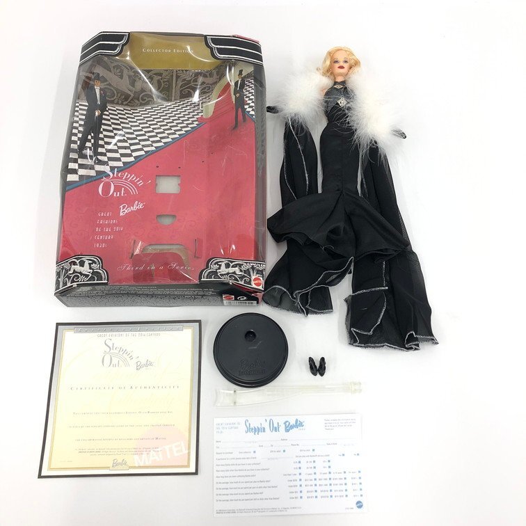 MATTEL マテル バービー人形 Steppin'Out Great Fashions of the 20th Century 付属品 箱付き【DJBD3004】拍卖