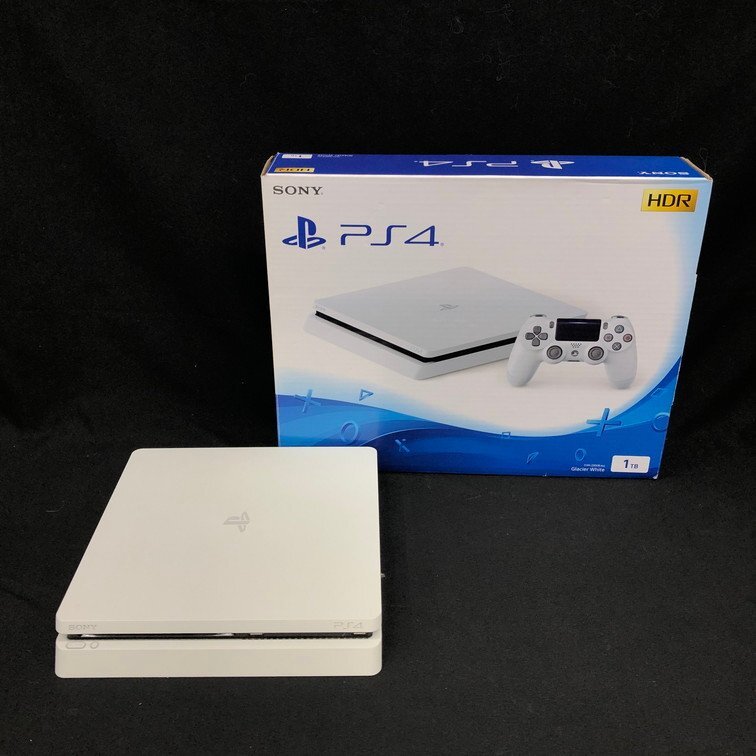 SONY ソニー PS4 プレイステーション4 本体 CUH-2200B 通電〇 箱付き 初期化済み【DJBD1034】拍卖