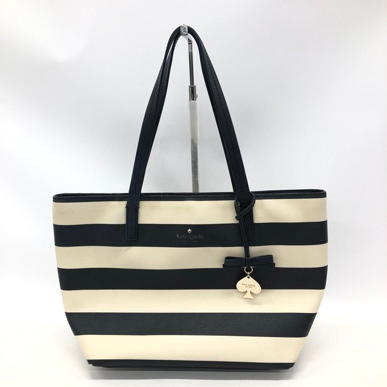 Kate Spade ケイトスペード ボーダー トートバッグ 【DJBDC059】拍卖
