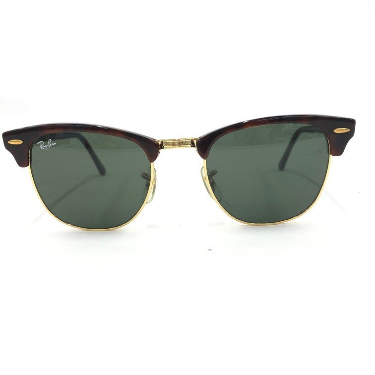 Ray-Ban レイバン サングラス RB3016 CLUBMASTER W0366 51□21 145 3N ケース付き【DJBD3022】拍卖