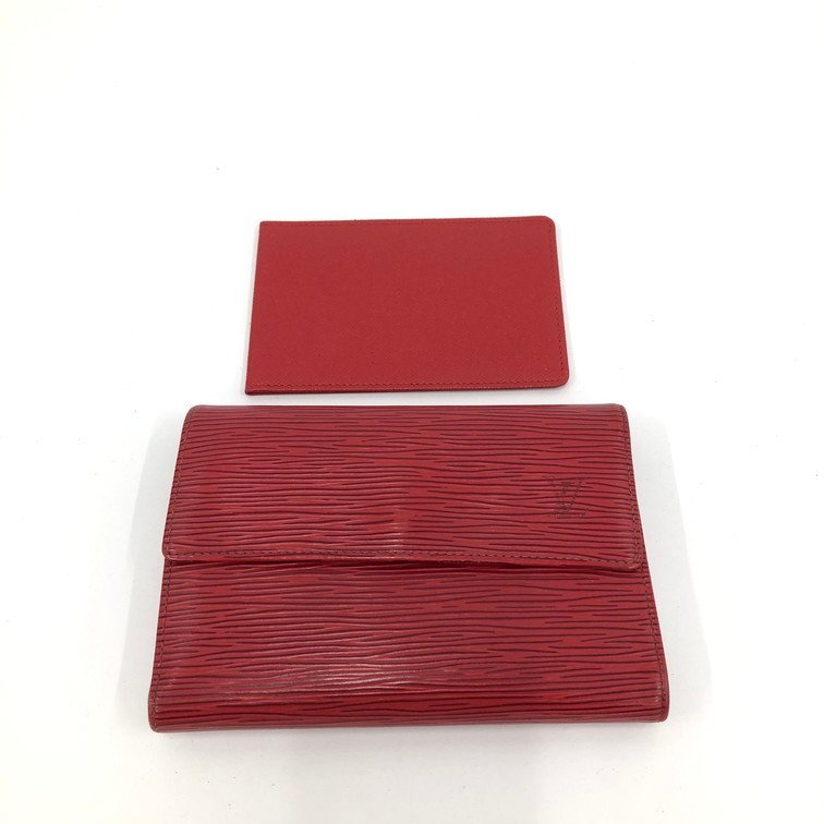 LOUIS VUITTON ルイヴィトン エピライン ポルトトレゾール エテュイパピエ 財布 M6371E/SP0042【DJBD7031】拍卖