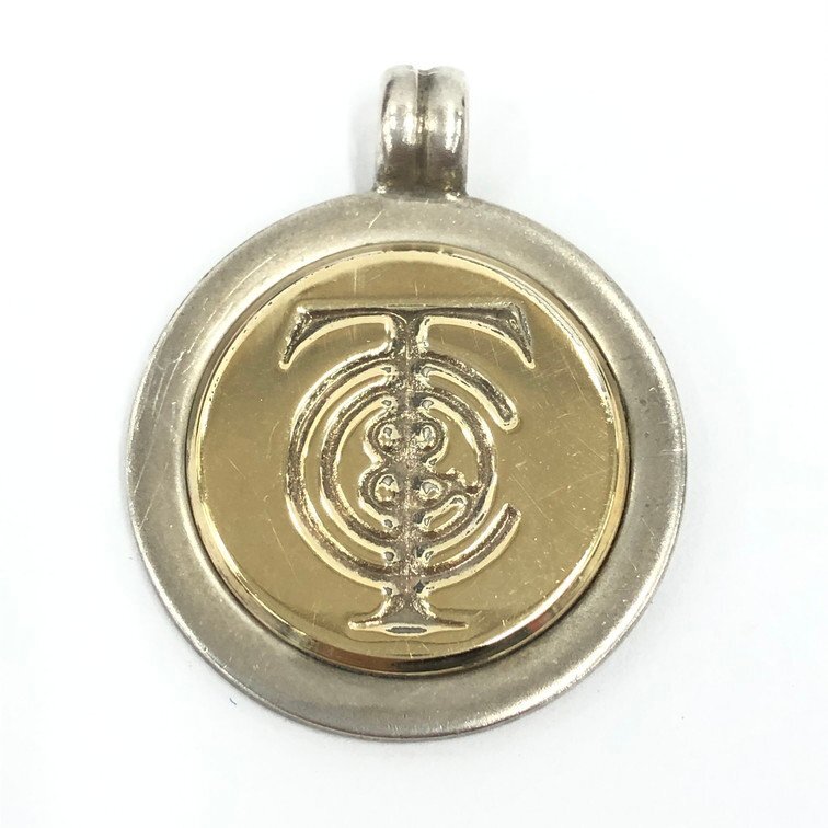 TIFFANY&Co. ティファニー T&Cコイン ペンダントトップ 18KT ON STERLING 総重量11.07g【DJBE2033】拍卖