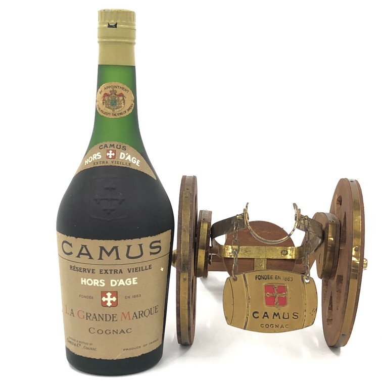 CAMUS カミュ ブランデー コニャック LA GRANDE MARQUE 740ml 40% 付属品あり 未開栓 国外酒【DKAA0094】拍卖